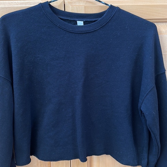 Alchemy Cropped Black Sweatshirt - Picture 2 of 6